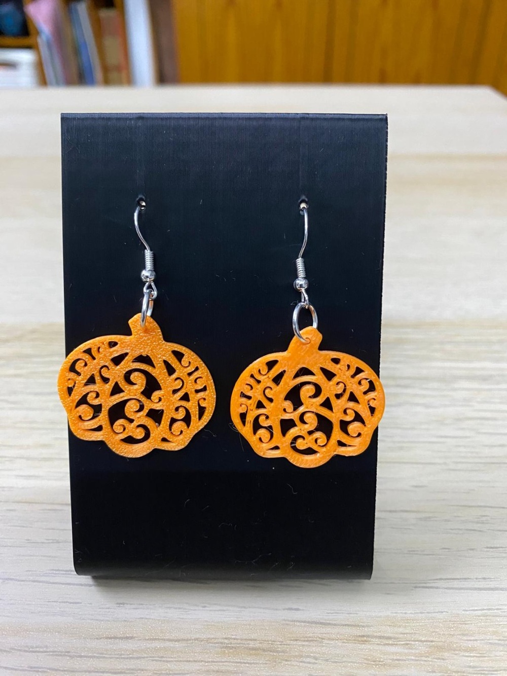 Pumpkin Earrings